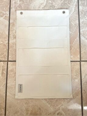 Caraway Cream Canvas Lid Organizer Organizer
